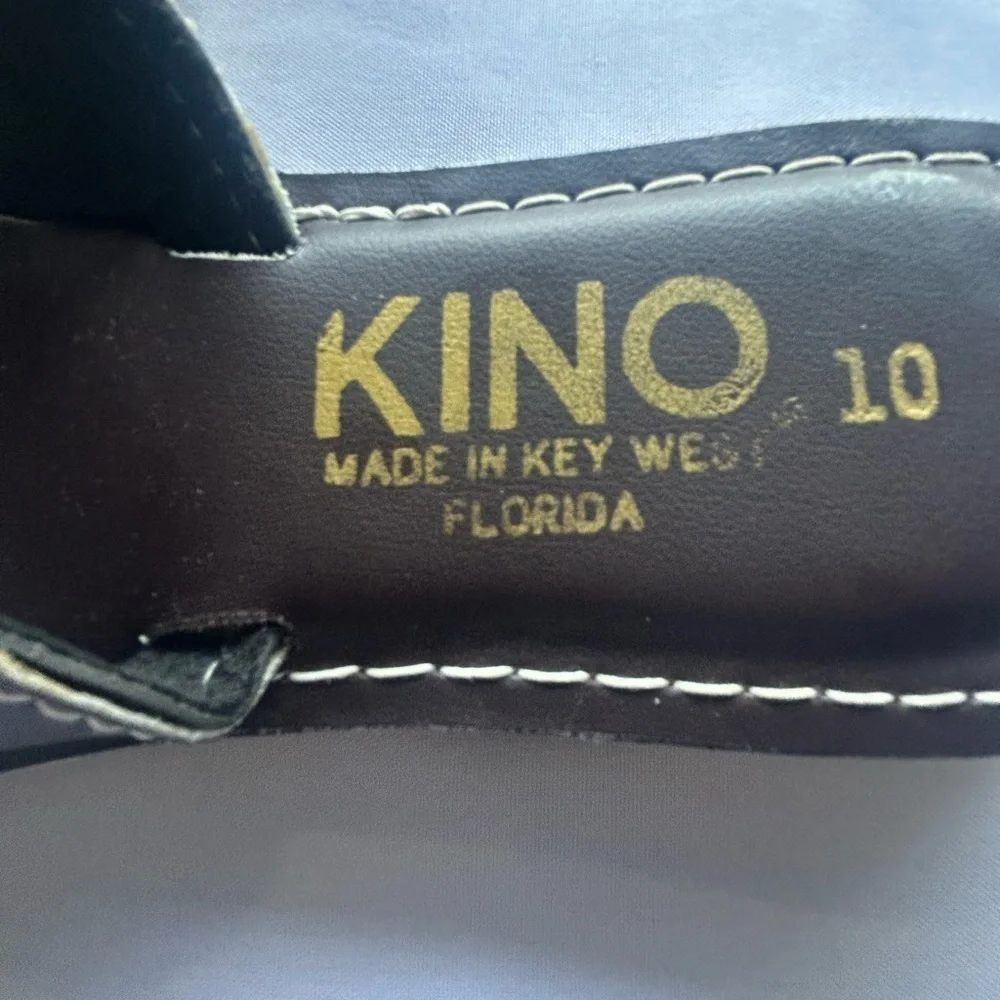 Kino Sandals, handmade in Key West size 10 Women’s. Like New